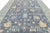 Sky Blue Modern Oushak Style Hand-Knotted Wool Area Rug in Charcoal, Sky Blue & Pastel For Sale - Image 8 of 11