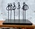 Contemporary Signed Abstract Iron Figural Sculpture "The Gathering" by Acs For Sale - Image 12 of 12