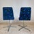 Danish Swivel Dining Chairs in Flower Power Fabric, 1960s) Set of 4 For Sale - Image 3 of 6