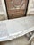 Louis XV Style White Marble Fireplace, 19th Century For Sale - Image 4 of 18