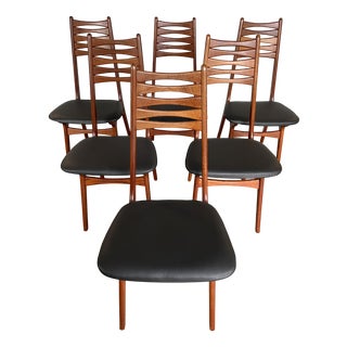 Model 83 Dining Chairs by Boltinge Stolefabrik, Denmark, 1960s, Set of 6 For Sale