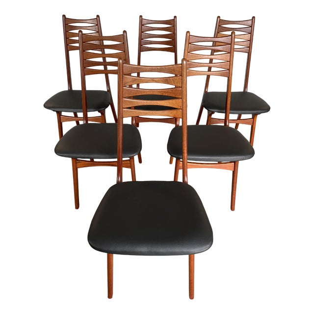 Model 83 Dining Chairs by Boltinge Stolefabrik, Denmark, 1960s, Set of 6 For Sale