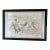 Steeplechase Colored Pencil Original Art by Michael Roberts With Light Grey Matte and Black Wooden Frame For Sale
