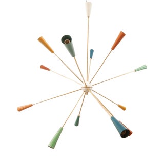 Sputnik 12-Light Hanging Lamp from Stilnovo For Sale