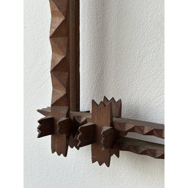 Antique Folk Art Puzzle Tiered Frame, Circa Early 20th Century For Sale - Image 17 of 18