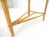 Fick Reed Atr Bamboo Rattam Wedge Triangle Shape Occasional Side End Table Stand For Sale - Image 6 of 10