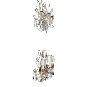 1970s Maria Teresa Italian Sconces, a Pair