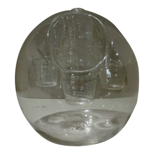 Livio Seguso for Seguso Vetri D’Arte Murano Clear Glass Elephant Sculpture, Italy 1970s