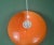 Orange Plastic Lamp, 1970s For Sale - Image 3 of 14