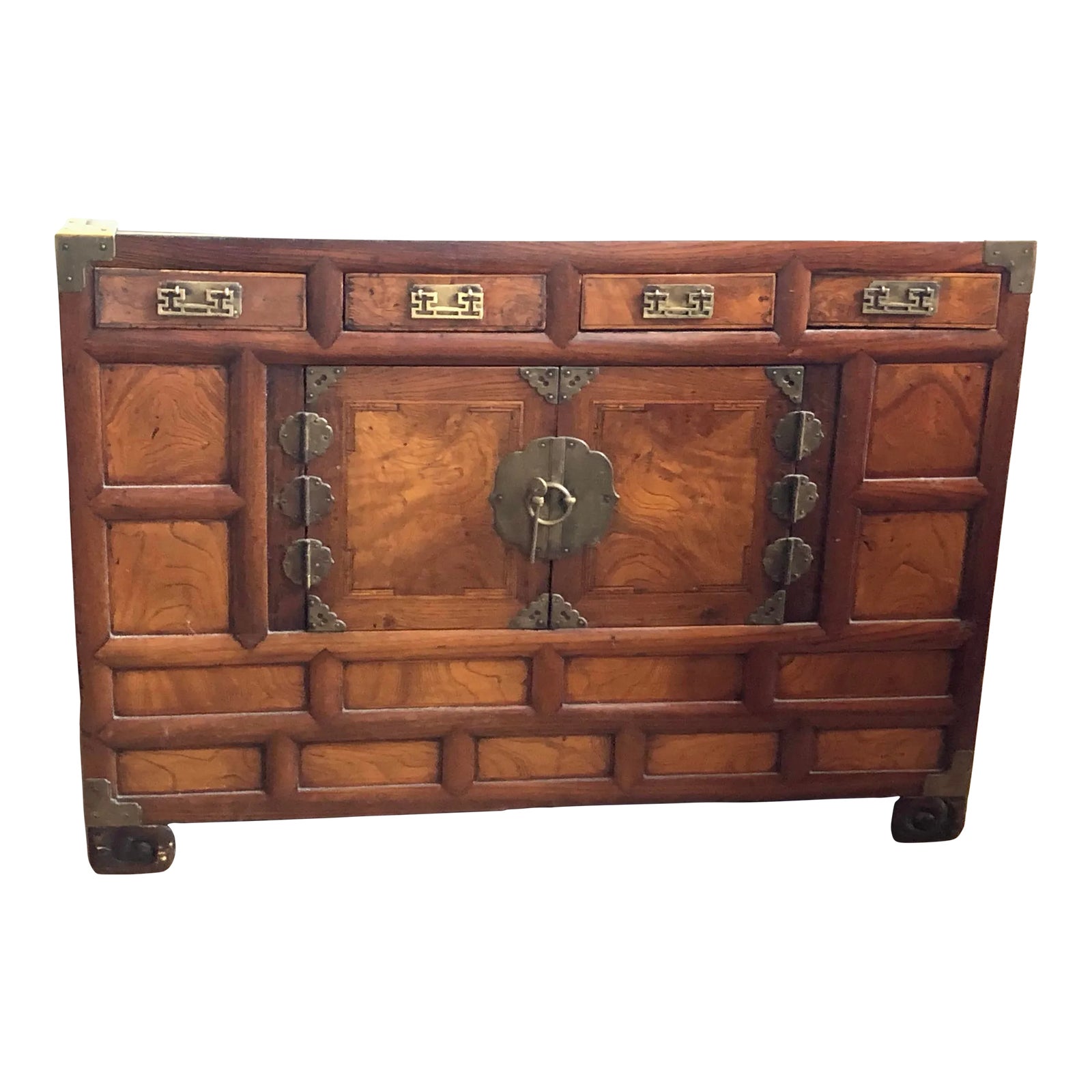 清朝の食籠。アンティーク 19th-c-antique-korean-joseon-