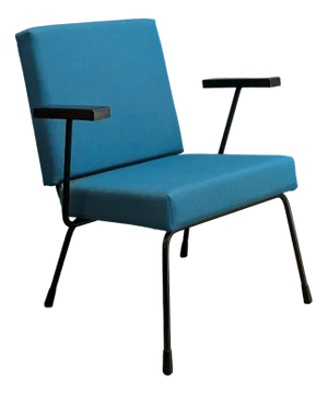 Mid-Century Model 1401 Chair by Wim Rietveld for W.H. Gispen, 1950s