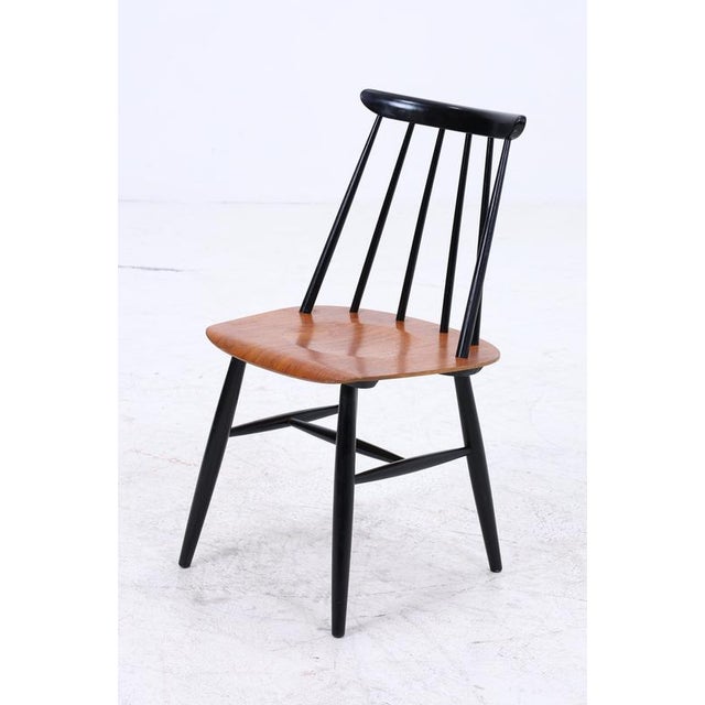 Vintage Fanett Teak Chairs by Lmari Tapiovaara, Set of 4 For Sale - Image 17 of 18
