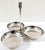 Mid 19th Century London Ritz Carlton Gebruder Hepp Silverplate 18/10 Three Bowl Condiment Server For Sale In Miami - Image 6 of 9