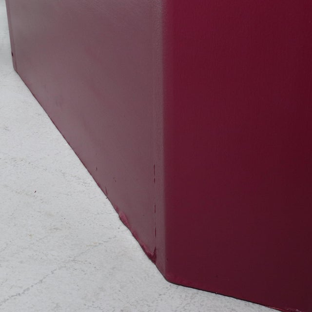 Post Modern Shapes and Glass Coffee Table - 1980's For Sale In Tampa - Image 6 of 7