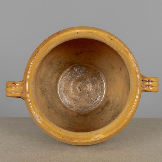 French Terracotta Vase or Pot À Confit 12"h For Sale - Image 10 of 11