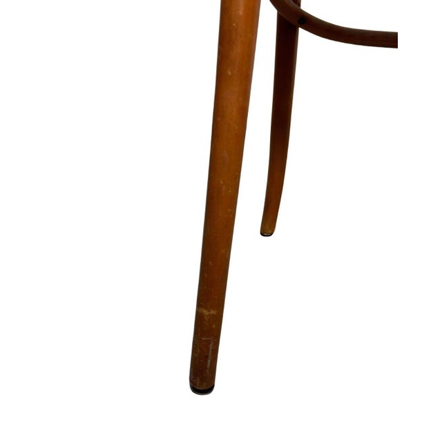 Vintage Thonet No. 811 Style Prague Bentwood & Cane Dining Chairs, Set of 4, C. 1960s–1980s For Sale - Image 17 of 18