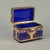 Antique Gilt Enamelled Glass Box, 1800s For Sale - Image 3 of 7