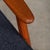Scandinavian Modern Lounge Chairs in Teak and Dark Blue Bouclé Fabric, 1960s, Set of 2 For Sale - Image 10 of 18
