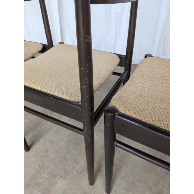 Wood Vintage Dining Chairs in Beech from Stol Kamnik, 1970s, Set of 4 For Sale - Image 7 of 18