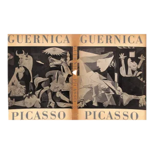 "Guernica Pablo Picasso" 1947 Larrea, Juan [Text By