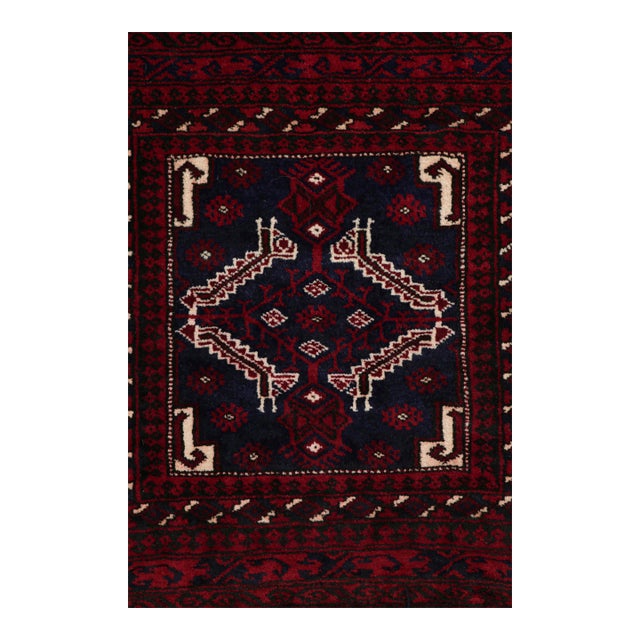Rug & Kilim’s Baluch Tribal Rug With Colorful Geometric Patterns For Sale