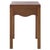 Wood Kannie 1 Drawer Accent Table in Dark Oak For Sale - Image 7 of 7