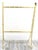 Metal Vintage Hollywood Regency Brass Bamboo Towel Holder For Sale - Image 7 of 10