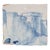 18th Century Portuguese Blue & White Landscape Tile Depicting a Fortified Castle For Sale