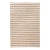 Ventura Stripe Natural Ivory Rug - 5 X 8 For Sale