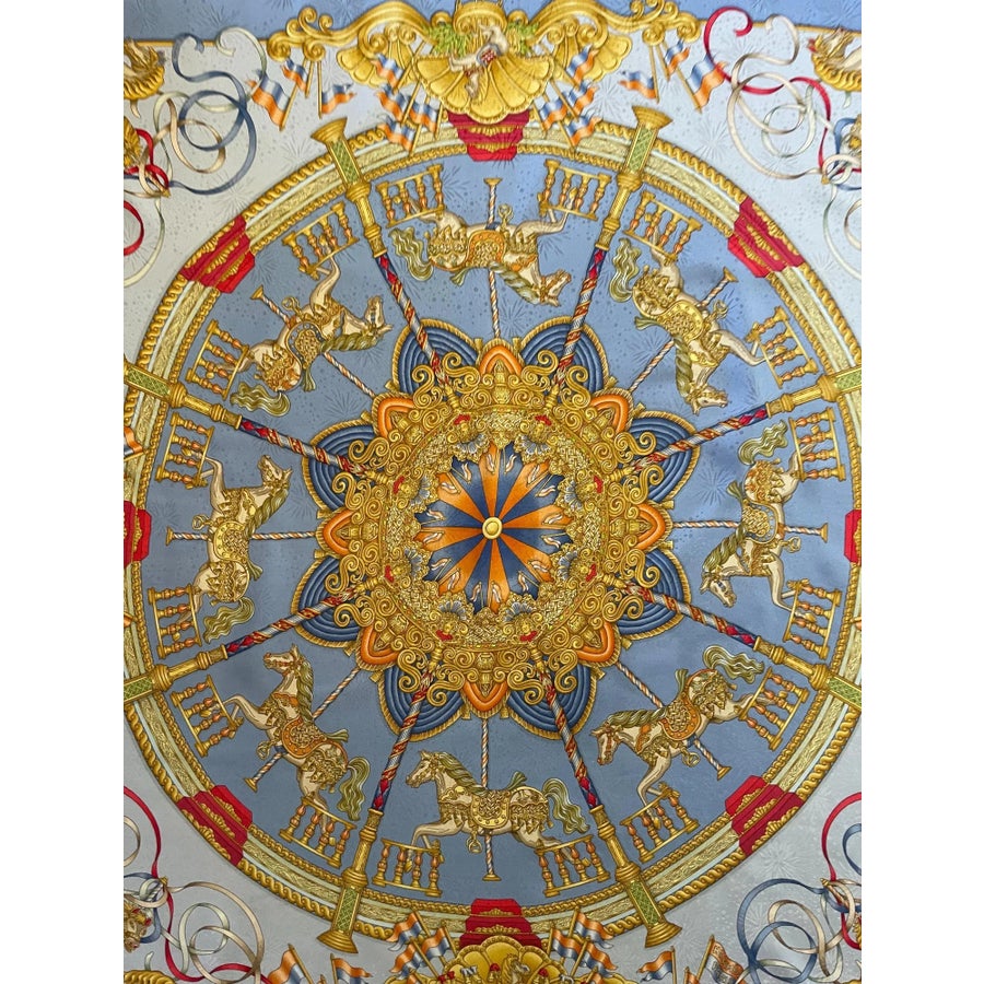 Hermès Scarf “Luna Park” 1993 | Chairish