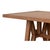 Farmhouse Rustic Trestle Dining Table in Aged Pine, 98 Inch For Sale - Image 3 of 11