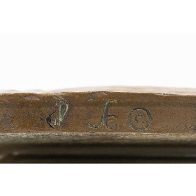 Arts & Crafts Copper Cast Wall Plaque For Sale - Image 3 of 10