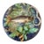Late 19th Century French Palissy Ware Majolica Platter | Trompe-l'Oeil Pond Life With Carp, Snake, and Lizard | School of Paris For Sale