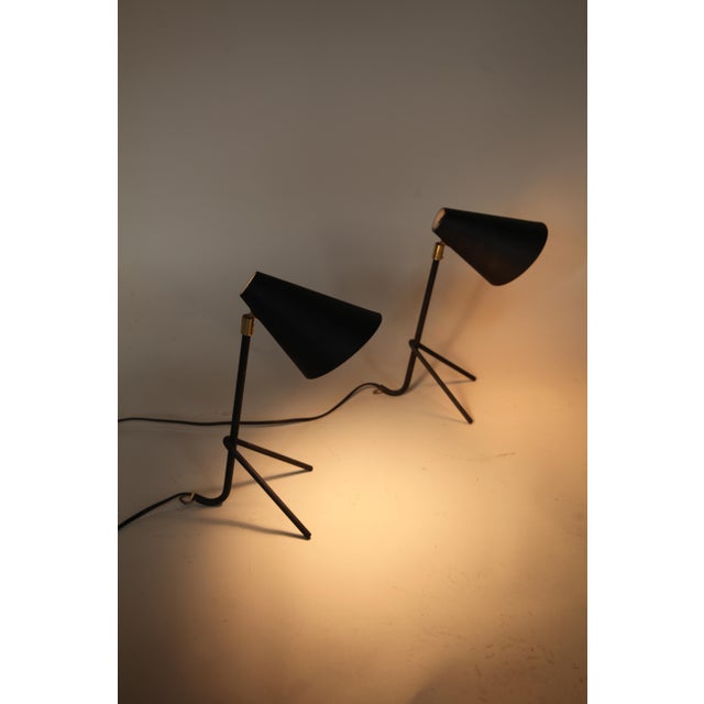 Swedish Tripod Lamps, 1950s, Set of 2 For Sale - Image 13 of 13
