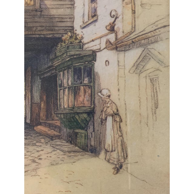 1920s "The Old Calisberg" Architectural Etching by Featherstone Robson, Framed For Sale In Washington DC - Image 6 of 9