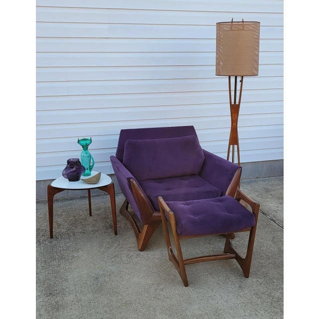 1960s Mid-Century Adrian Pearsall Ottoman For Sale - Image 12 of 14