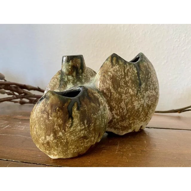 Sculptural Form 500 Pottery Vase by Helmut Schäffenacker, 1960s or 1970s For Sale - Image 9 of 14