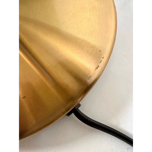 Large Minimalist Table Lamp in Brass and Wild Silk from Staff Leuchten, 1960s For Sale - Image 18 of 18
