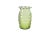 Green Swirled Glass Vase For Sale - Image 4 of 4