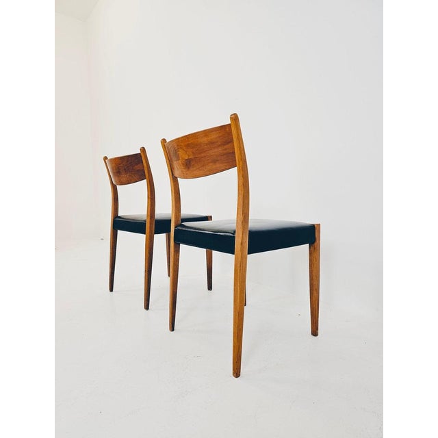 Danish teak dining chairs by Poul Volther & Frem Röjle, 1960s, set of 2 Good vintage original condition Dimension: Width...