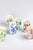 Stories of Italy Nougat Tumblers - Borealis, Set of 6 For Sale - Image 9 of 10