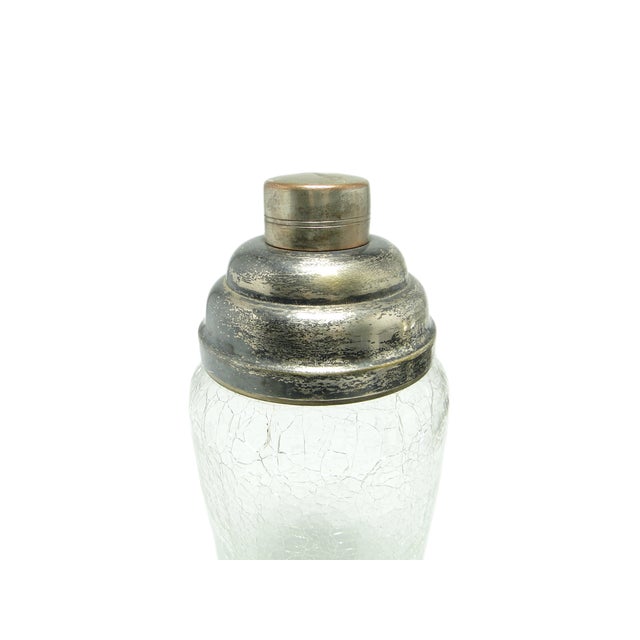 Art Deco Crystal Cocktail Shaker from Wolfgang Wolff, Germany, 1960s, in Very Good conditions. Designed 1960 to 1969