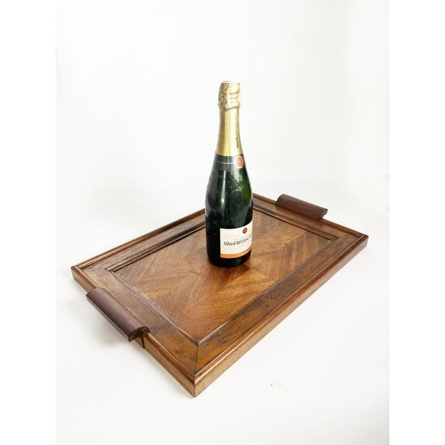 Wooden Serving Tray, France, 1940s For Sale - Image 4 of 17