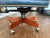 2000 - 2009 2008 Hancock & Moore Fremont Cobalt Leather Tufted Swivel-Tilt Desk Chair For Sale - Image 5 of 5