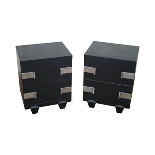 James Mont-Style Nightstands- A Pair For Sale