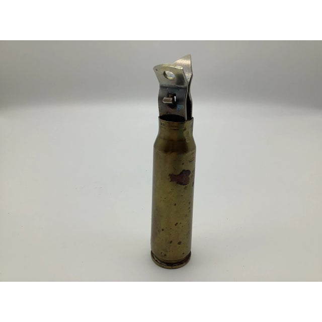 1940s Vintage Trench Art Bottle Opener For Sale - Image 5 of 13