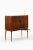 Bar cabinet with tambour doors in rosewood, brass and glass by kurt østervig, 1960's additional information: material:...