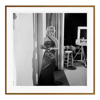 Marilyn Monroe on the Set of "How to Marry a Millionare" Archival Pigment Print Framed 27 X 27" For Sale