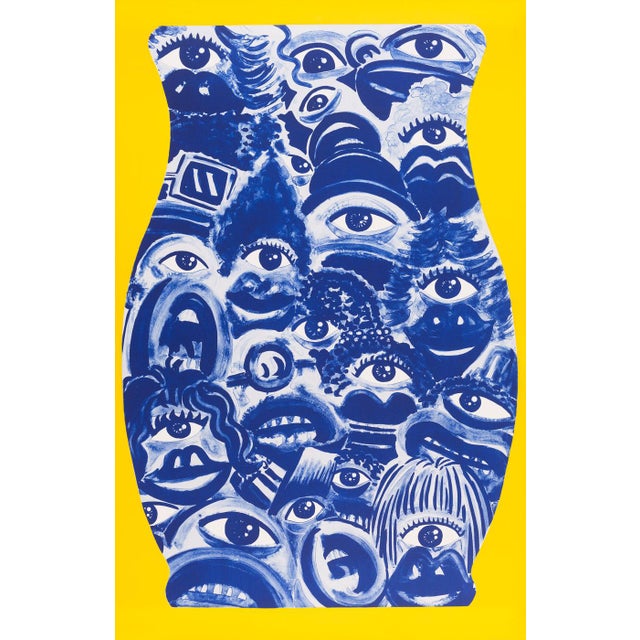 Hervé di Rosa René Azulejo, 2018 Original 3-colour lithograph on Arches paper 400g Edition of 35 copies, signed dated and...