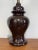 Pair Vintage Brown Ceramic Ginger Jar Table Lamps Hollywood Regency MCM Style For Sale - Image 10 of 16